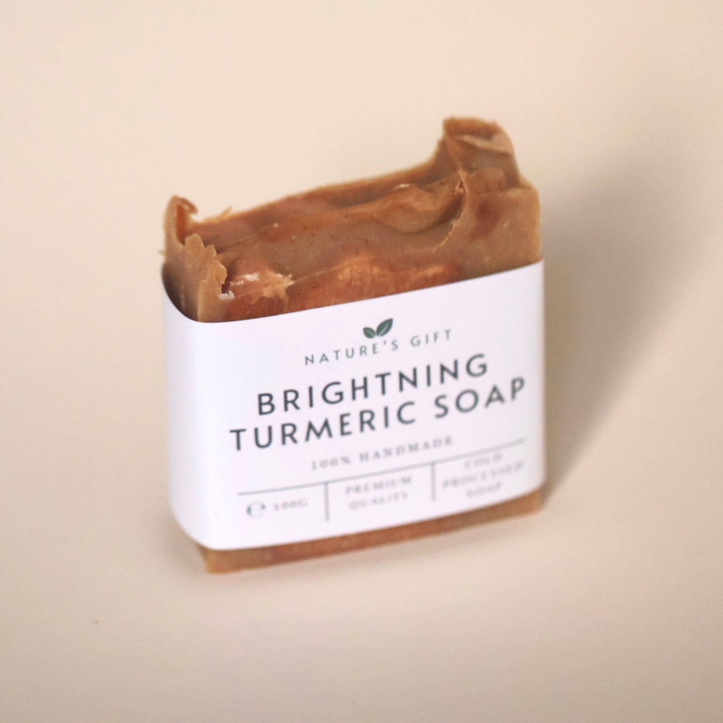 Brightening Turmeric Cold Processed Soap
