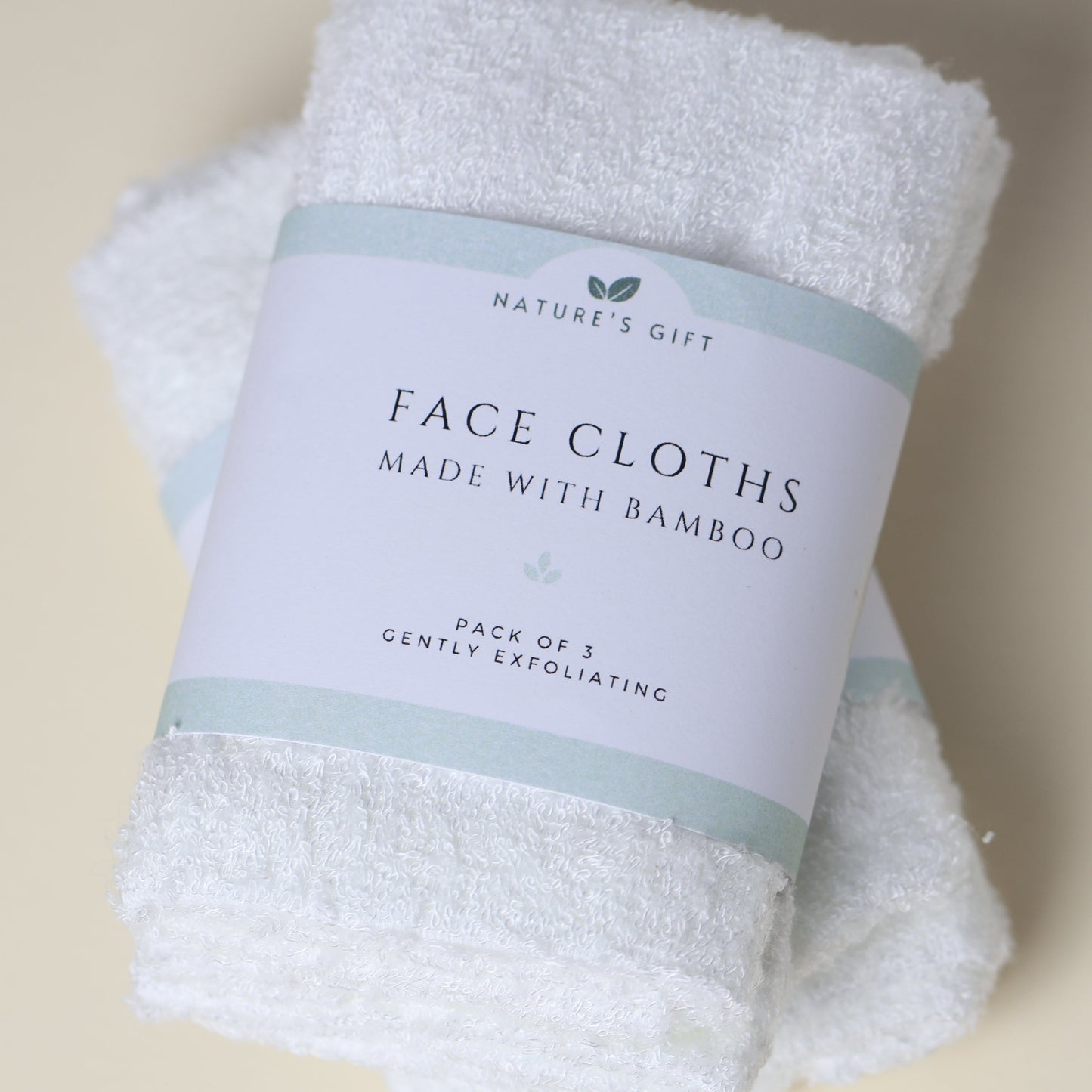 Bamboo Face Cloths pack of 3