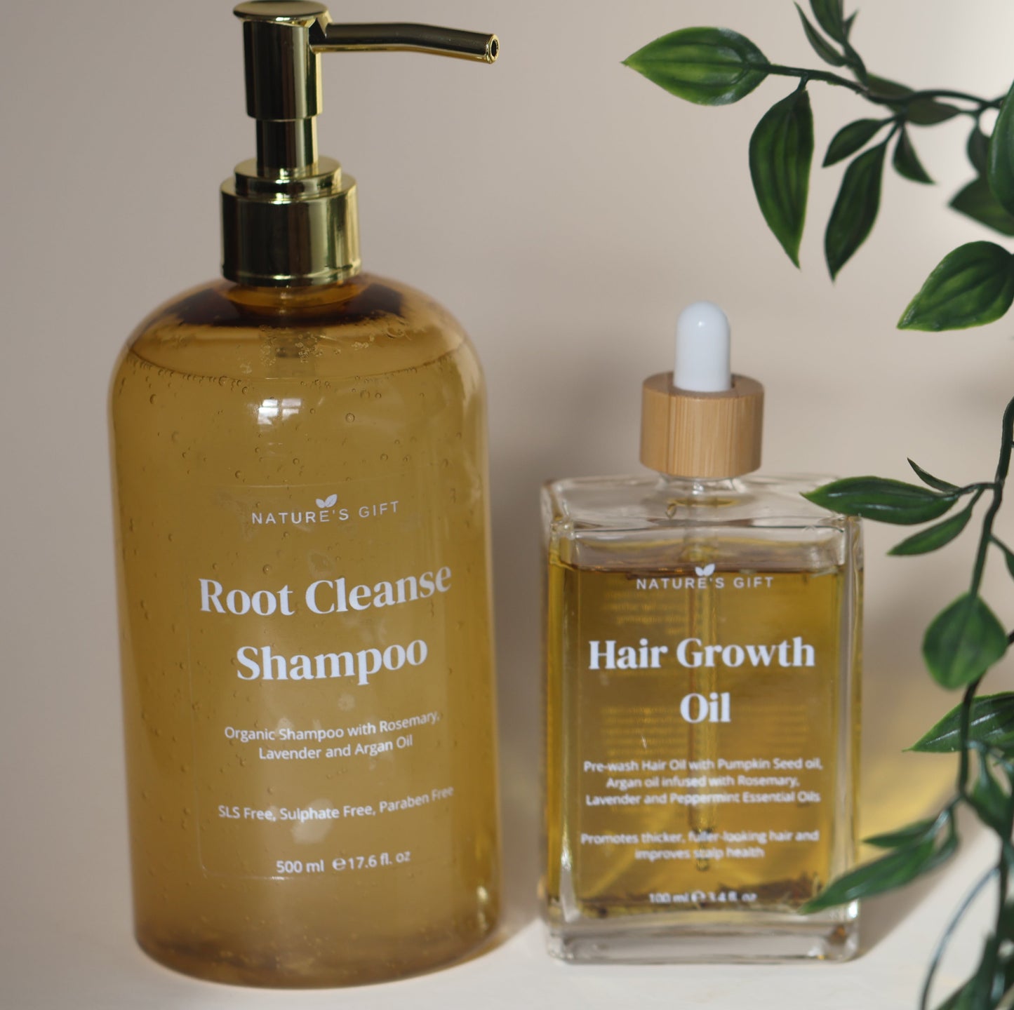 Limited Edition Hair Care Duo Bundle – Hair Growth Oil & Shampoo
