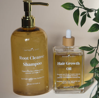Limited Edition Hair Care Duo Bundle – Hair Growth Oil & Shampoo