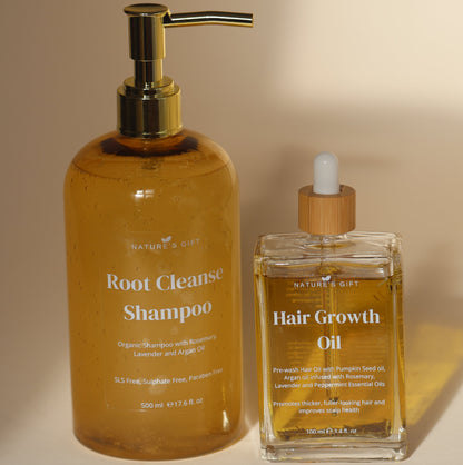 Limited Edition Hair Care Duo Bundle – Hair Growth Oil & Shampoo