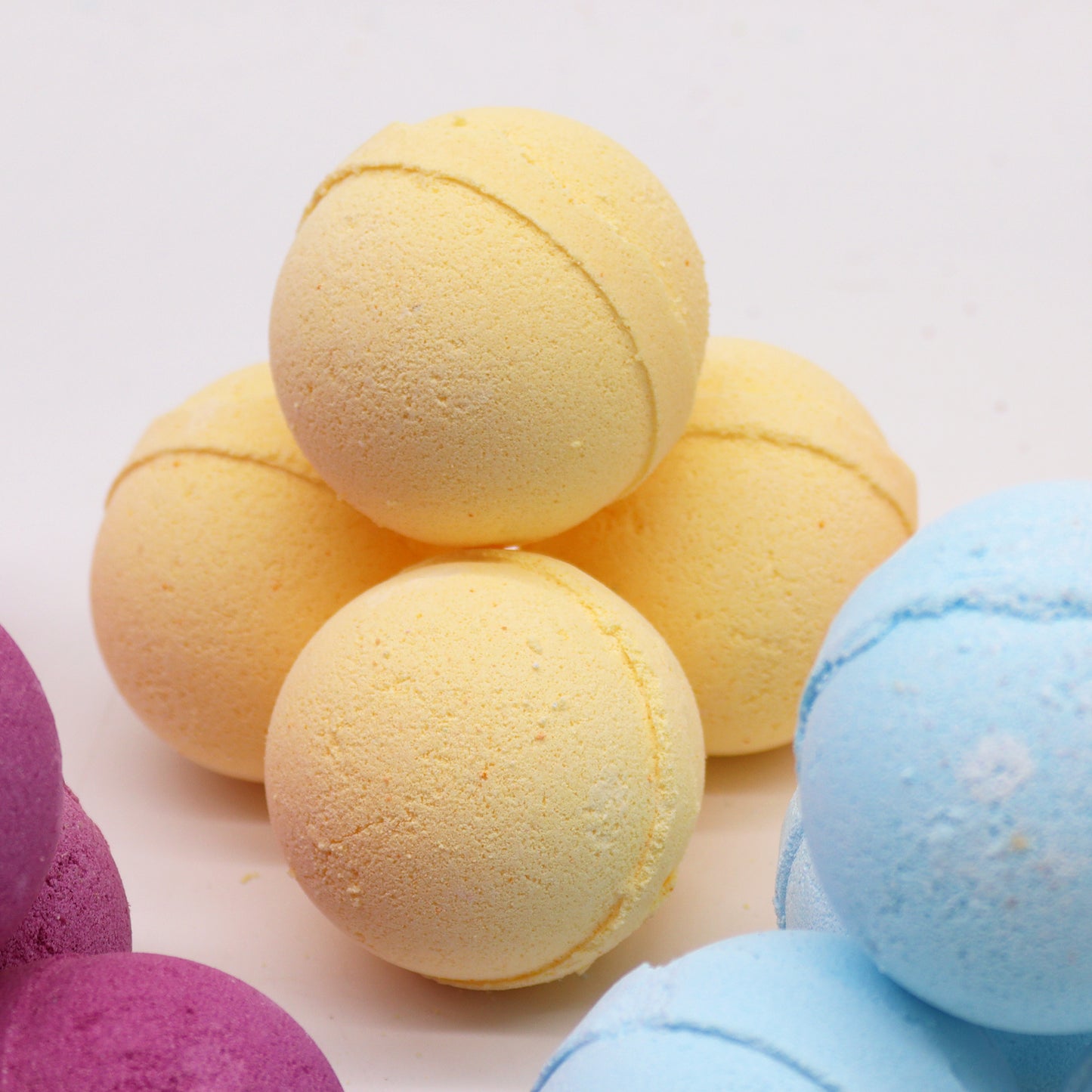 Grapefruit and Chamomile Essential Oil Bath Bomb